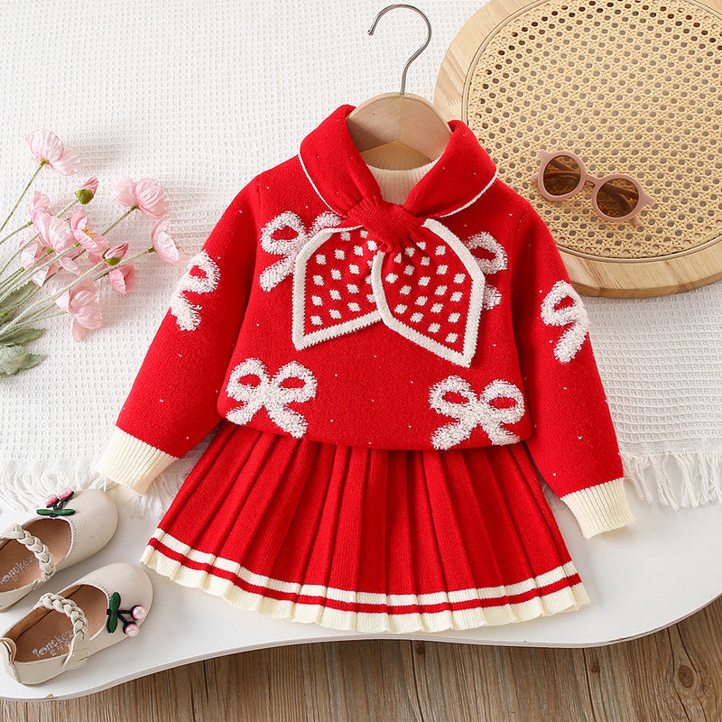 Set din doua piese Elasia Rosu