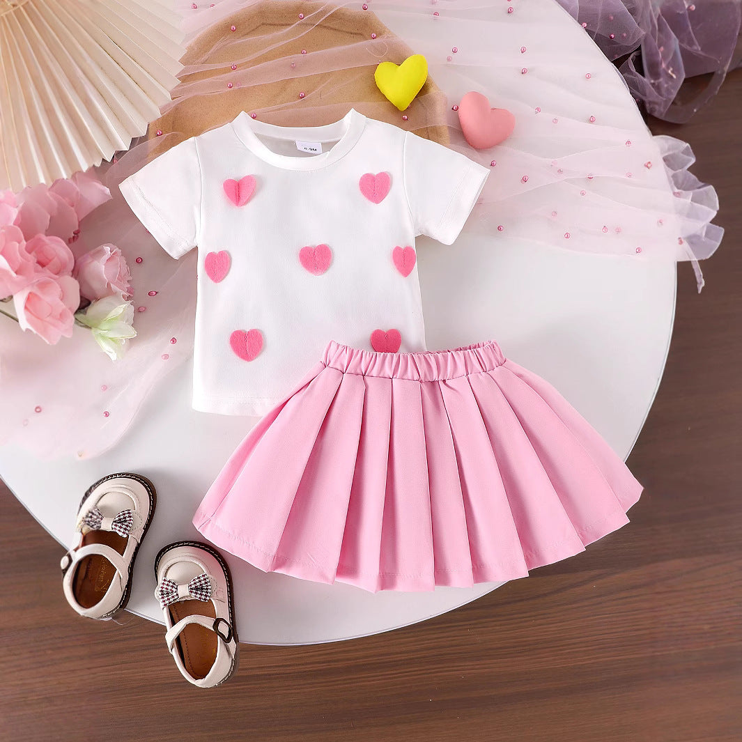 Set din doua piese Zenari Roz