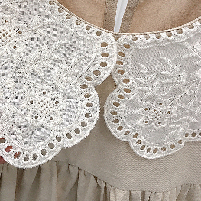 Rochie cu detalii Jonyra Crem