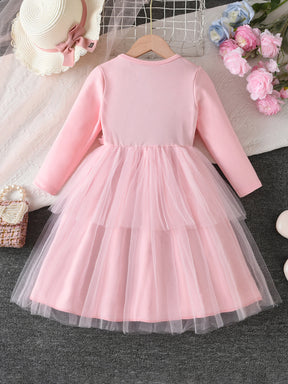 Rochie cu detalii Hanery Roz