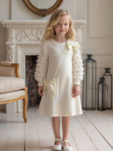 Rochie cu detalii Miana Crem