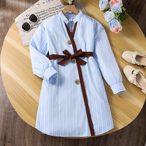 Rochie tip camasa Federina Albastru