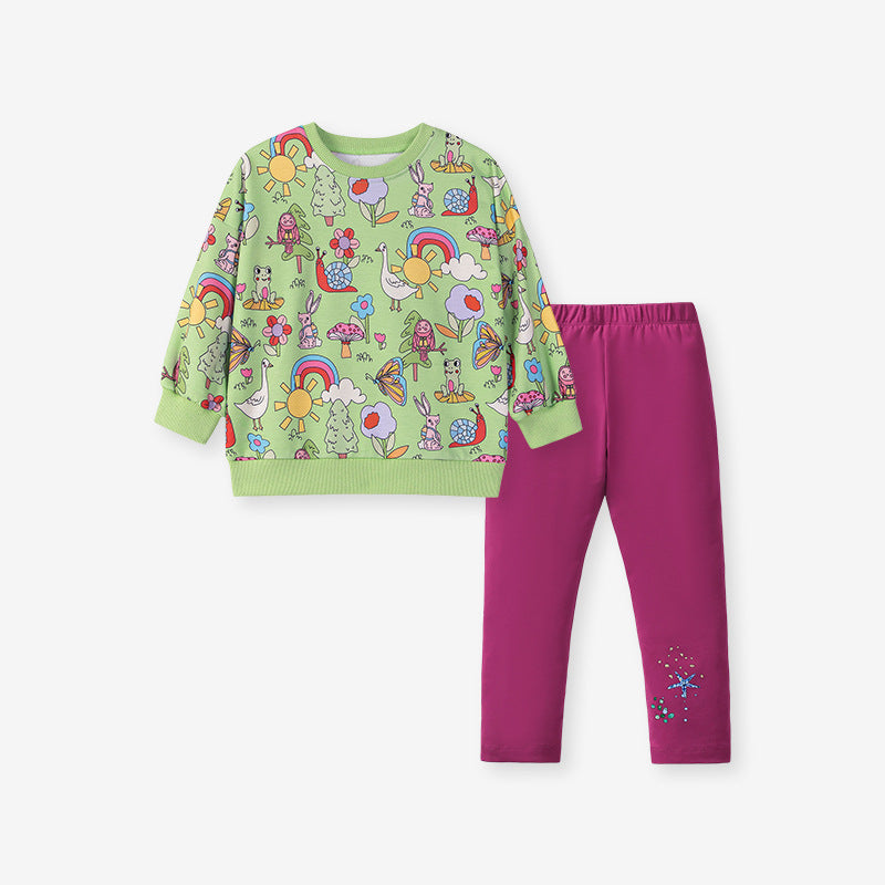 Set din doua piese Aris Verde