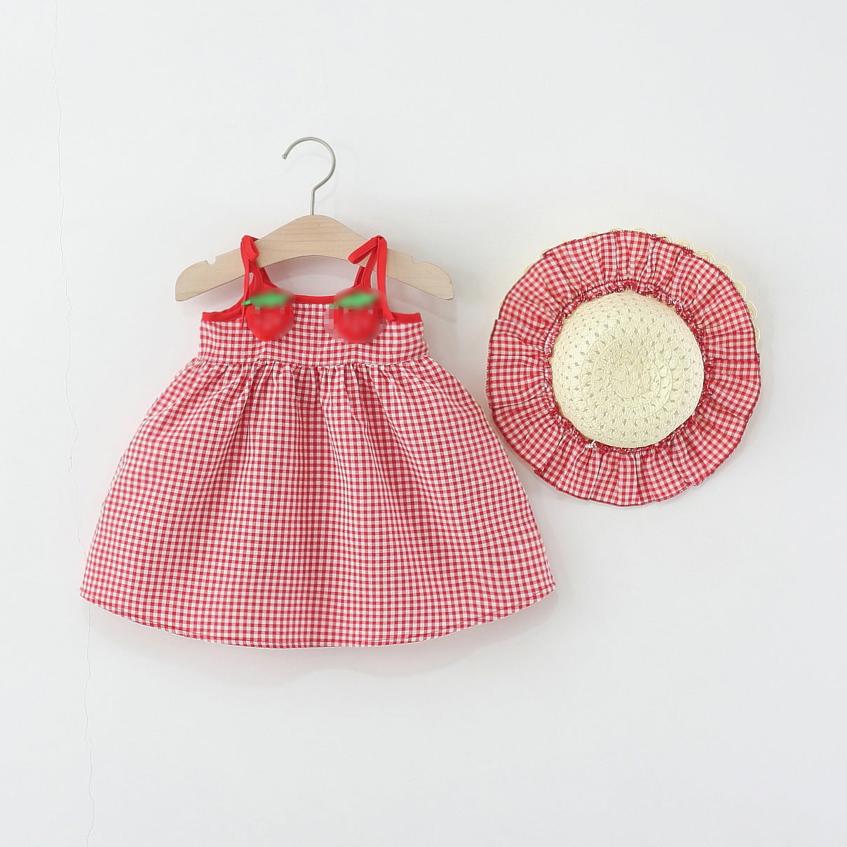Rochie cu palarie Alanery Rosu