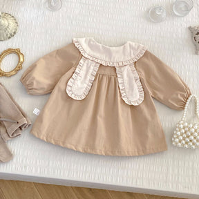 Rochie cu detalii Yusia Crem