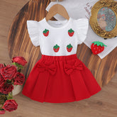 Set din doua piese Milora Rosu