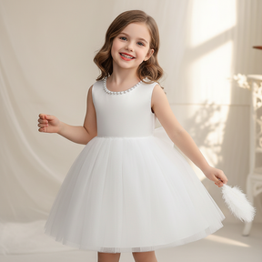 Rochie cu detalii Peliena Alb