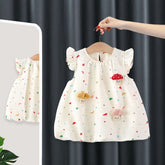Rochie cu detalii Saleny Crem