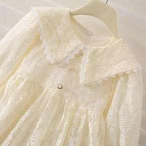 Rochie cu detalii Tomina Crem