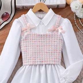 Rochie cu detalii Kaela Alb