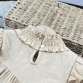 Rochie cu detalii Kamena Crem