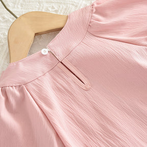 Rochie cu detalii Rosay Roz