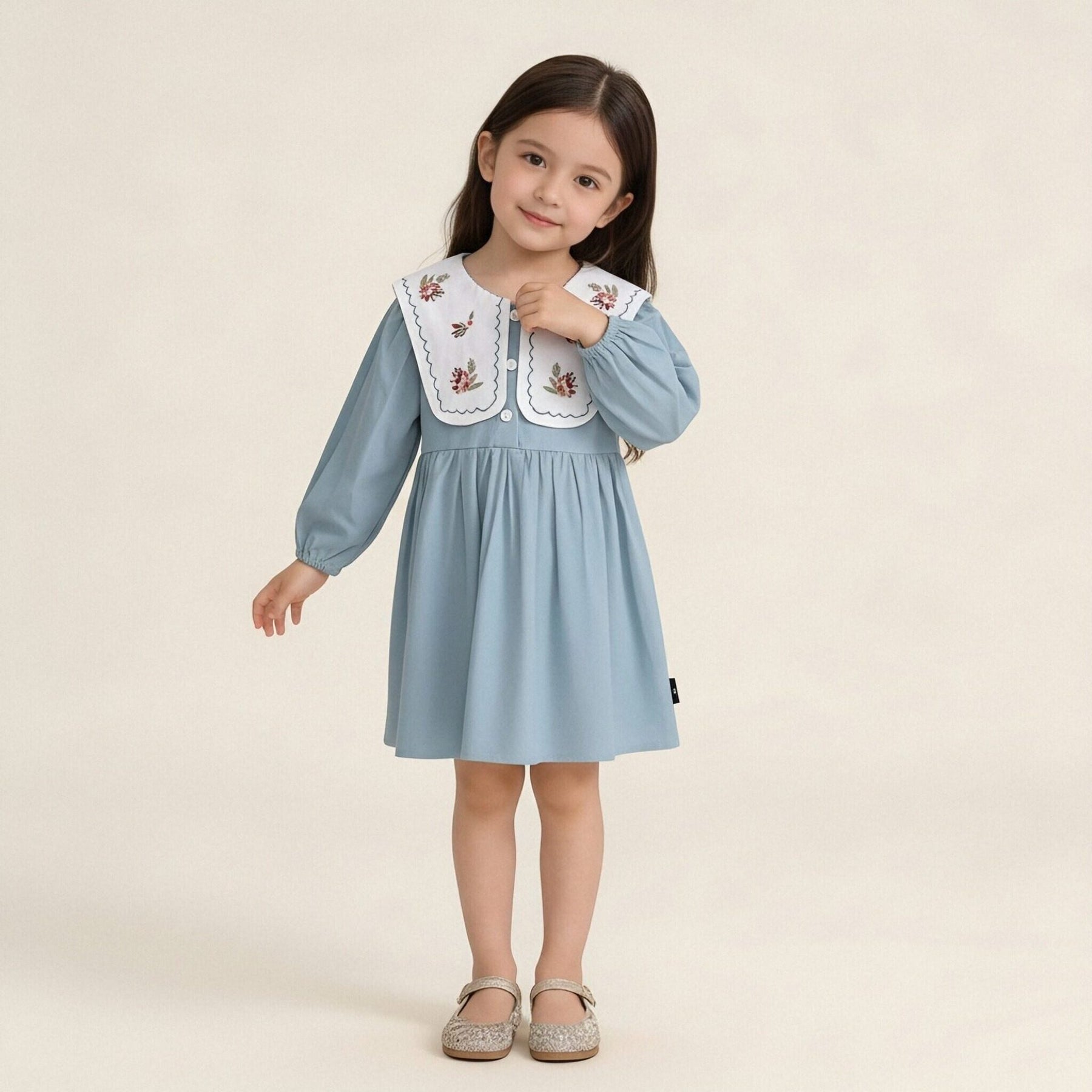 Rochie cu detalii Ranara Verde