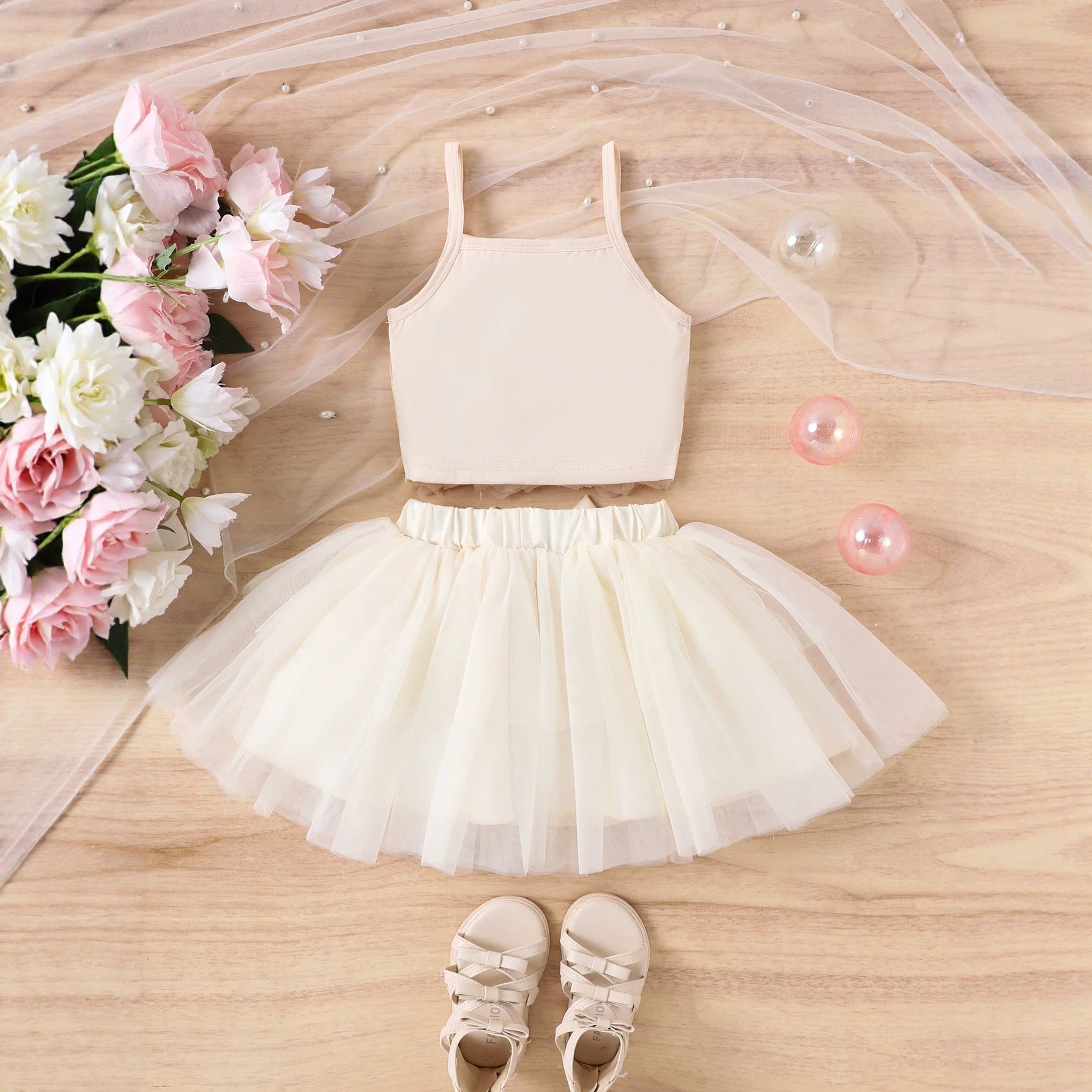 Set din doua piese Solenya Crem