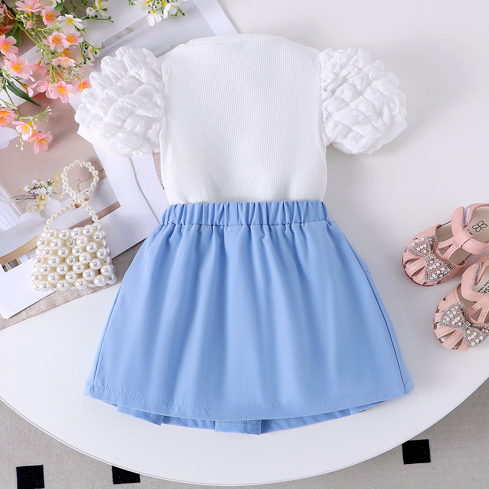 Set din doua piese Cleo Albastru