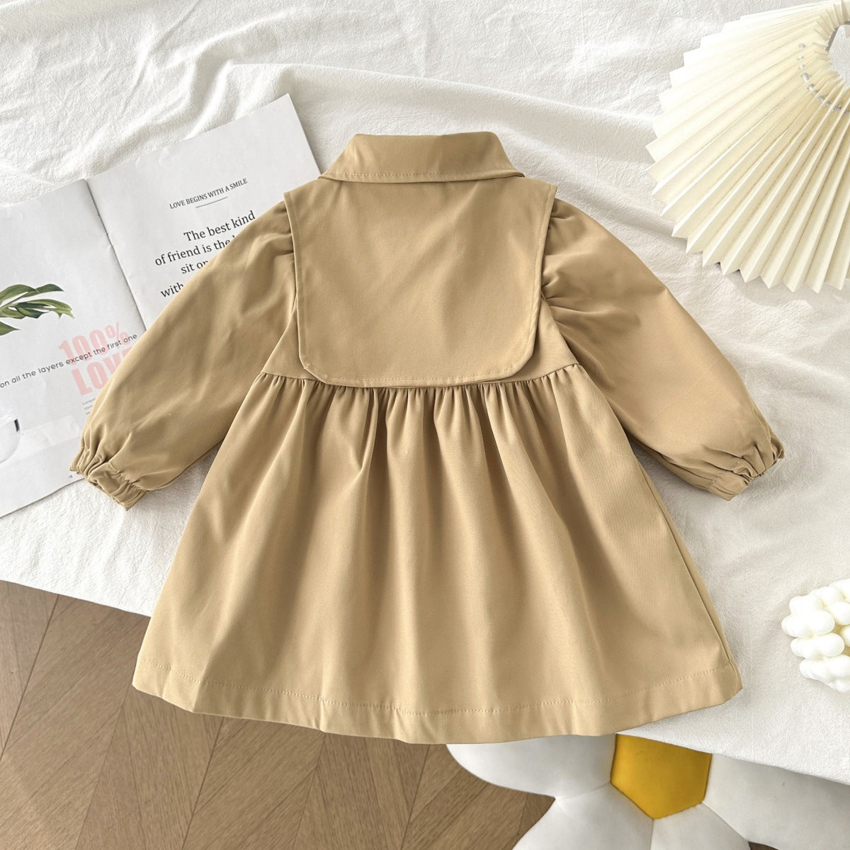 Trench cu detalii Remeda Bej