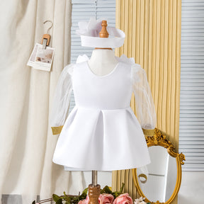 Rochie cu bentita Jocelyn Alb