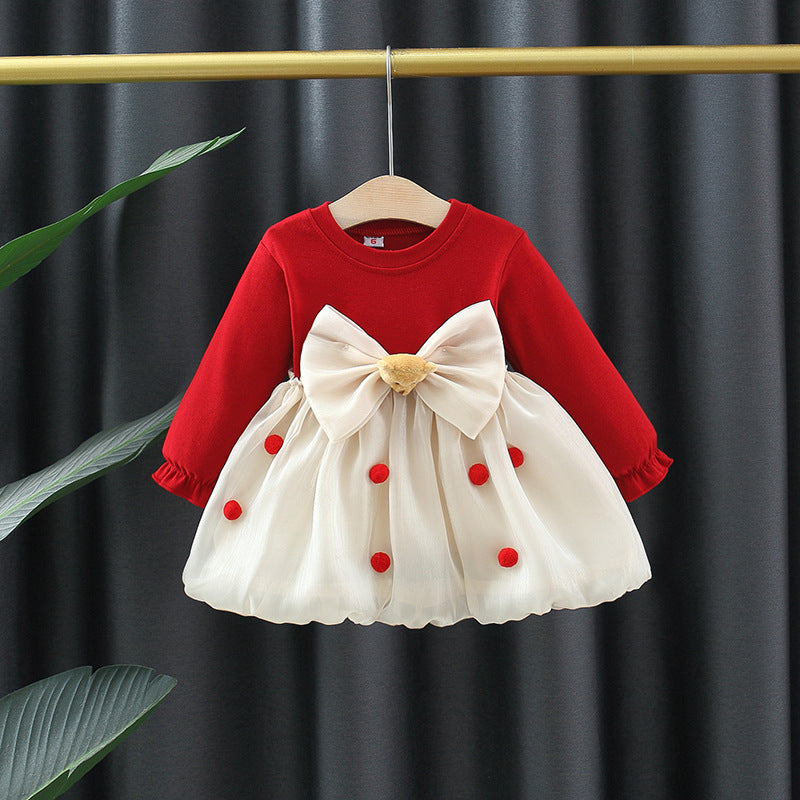 Rochie cu detalii Arnea Rosu