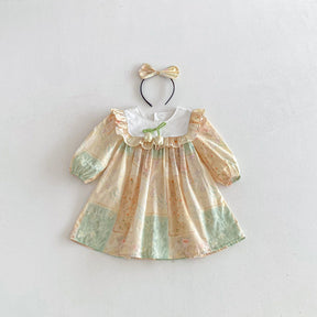 Rochie cu cordeluta Hanel Crem