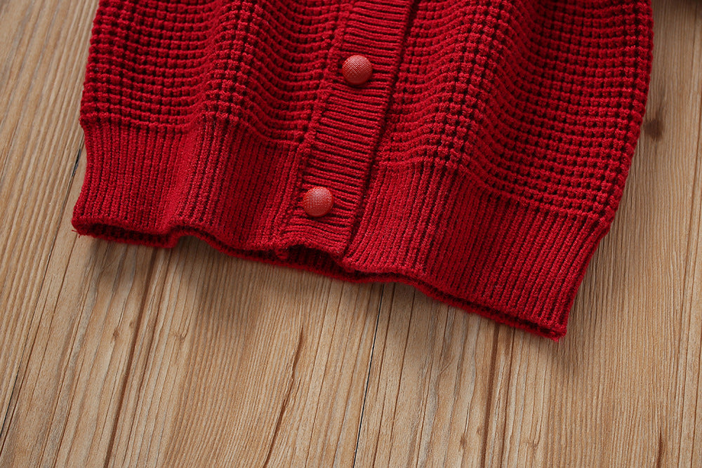 Set din doua piese Sanysta Rosu