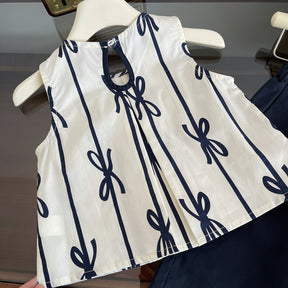 Set din doua piese Bralia Bleumarin