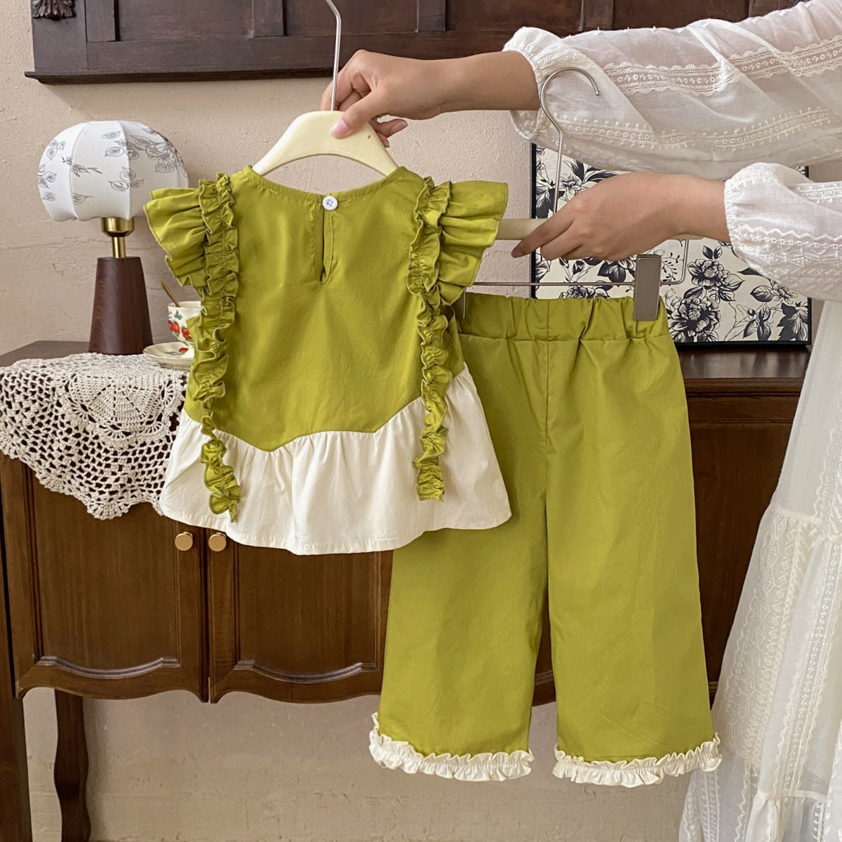 Set din doua piese Dieni Verde