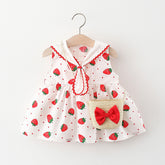 Rochie cu posetuta Dorami Rosu