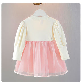 Rochie cu detalii Saria Roz