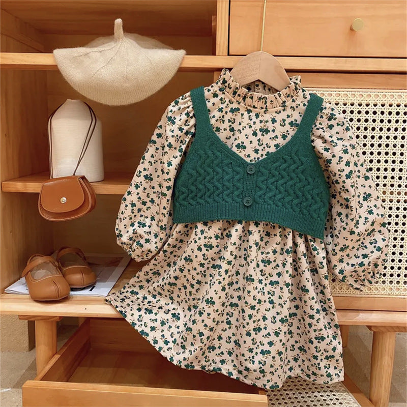 Rochie cu detalii Bersa Verde