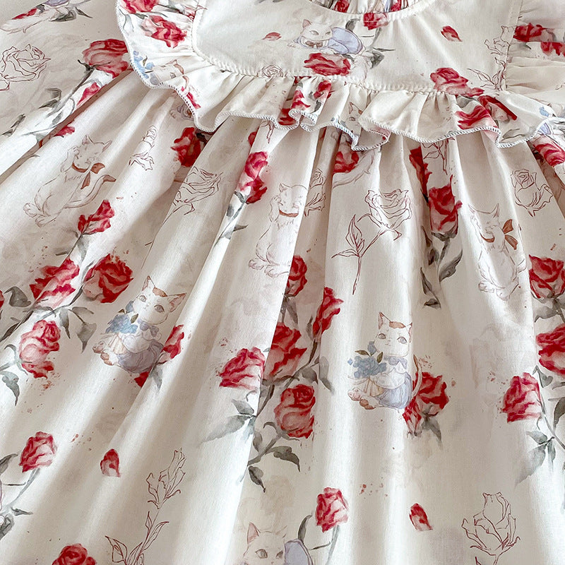 Rochie cu cordeluta Karyn Crem