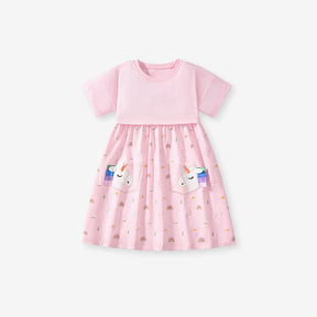 Rochie cu detalii Toya Roz