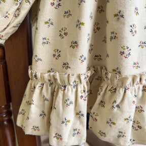 Rochie cu detalii Lirza Crem