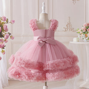 Rochie cu detalii Reben Roz