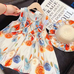 Rochie cu palarie Silina