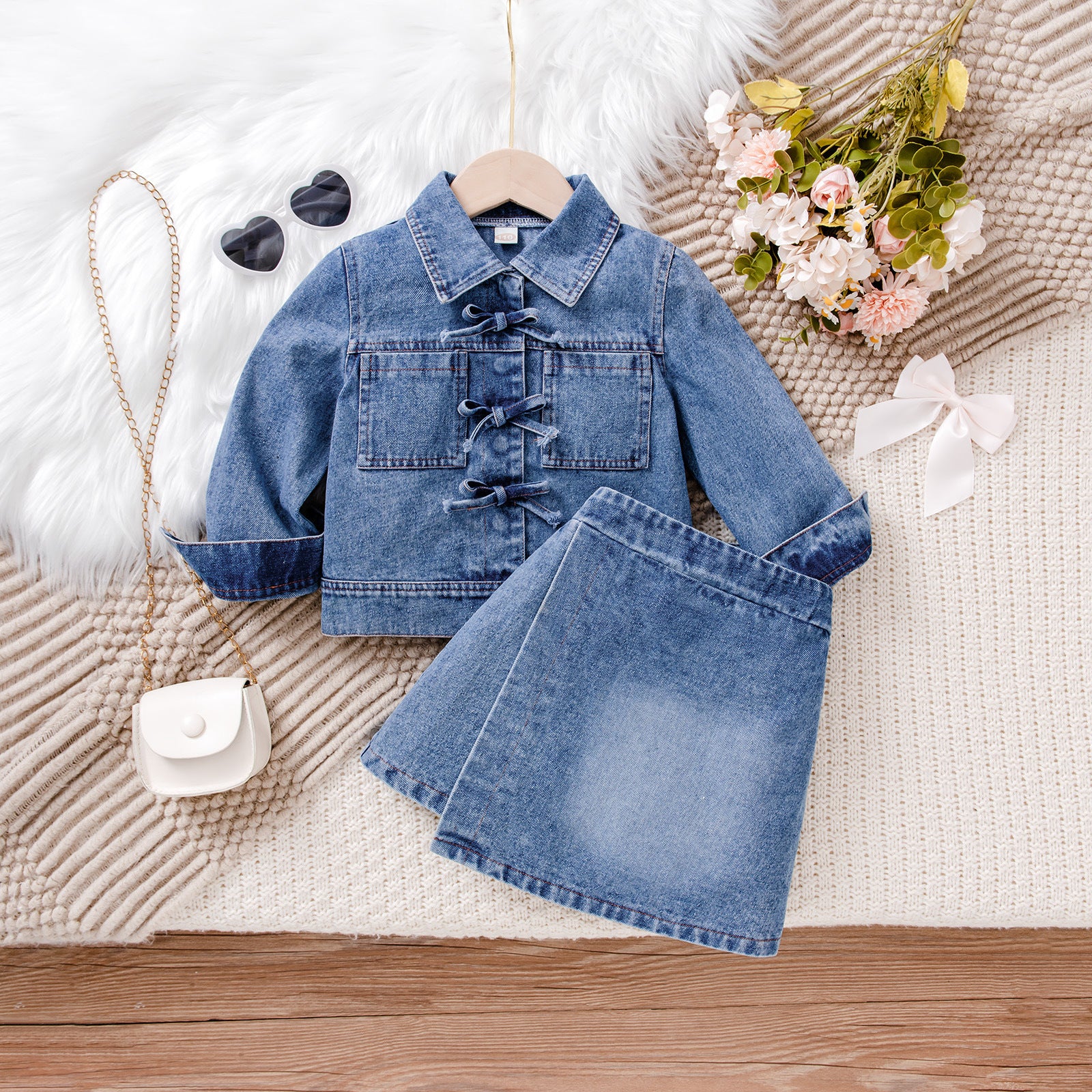 Set din doua piese Alora Albastru