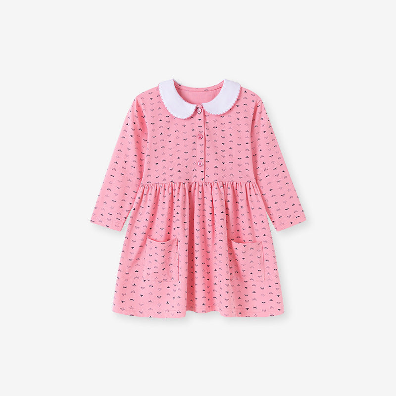 Rochie cu detalii Anesta Roz