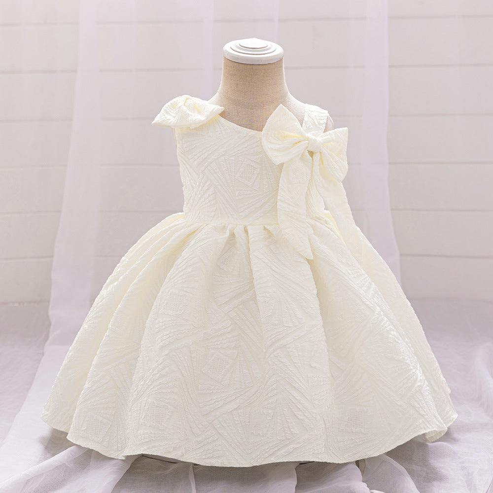 Rochie cu detalii Padua Crem