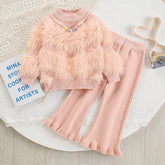 Set din doua piese Rusana Roz