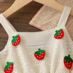 Rochie cu posetuta Kanaer Crem