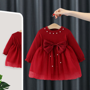 Rochie cu detalii Lanira Rosu