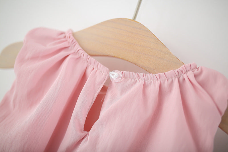 Rochie cu detalii Olen Roz