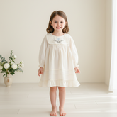 Rochie cu detalii Alfy Crem