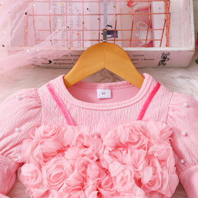 Rochie cu detalii Lendy Roz