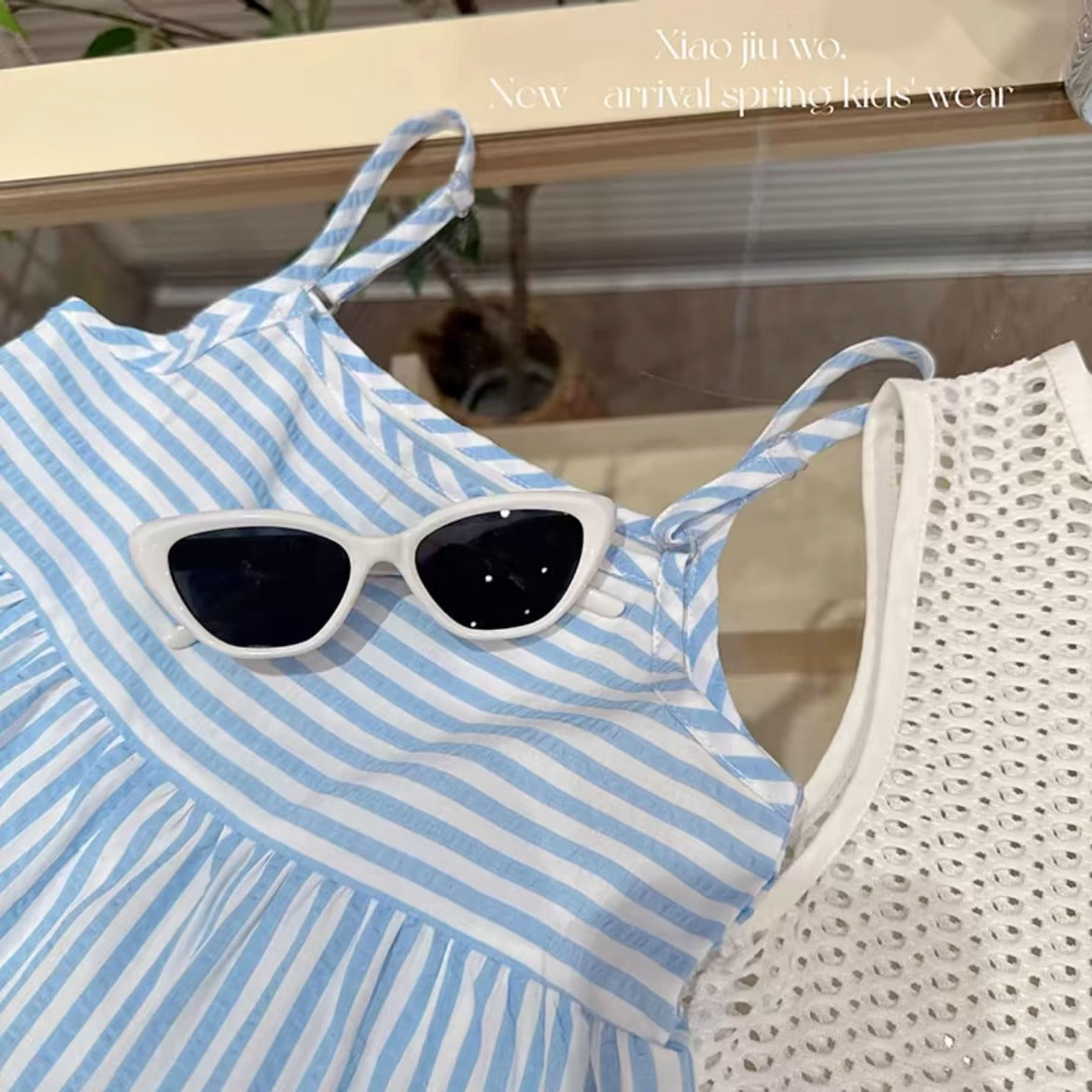 Rochie cu detalii Vlasira Albastru