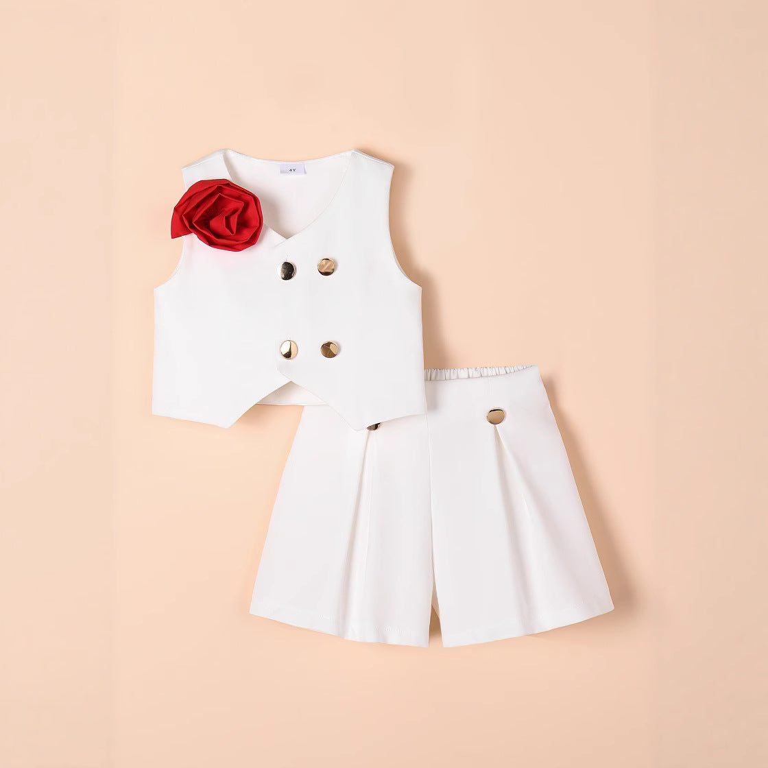 Set din doua piese Sanila Alb