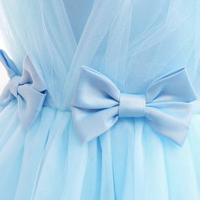 Rochie eleganta cu detalii Atalya Albastru