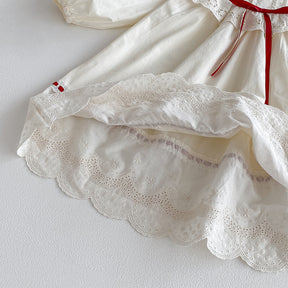 Rochie cu detalii Jaqlin Crem