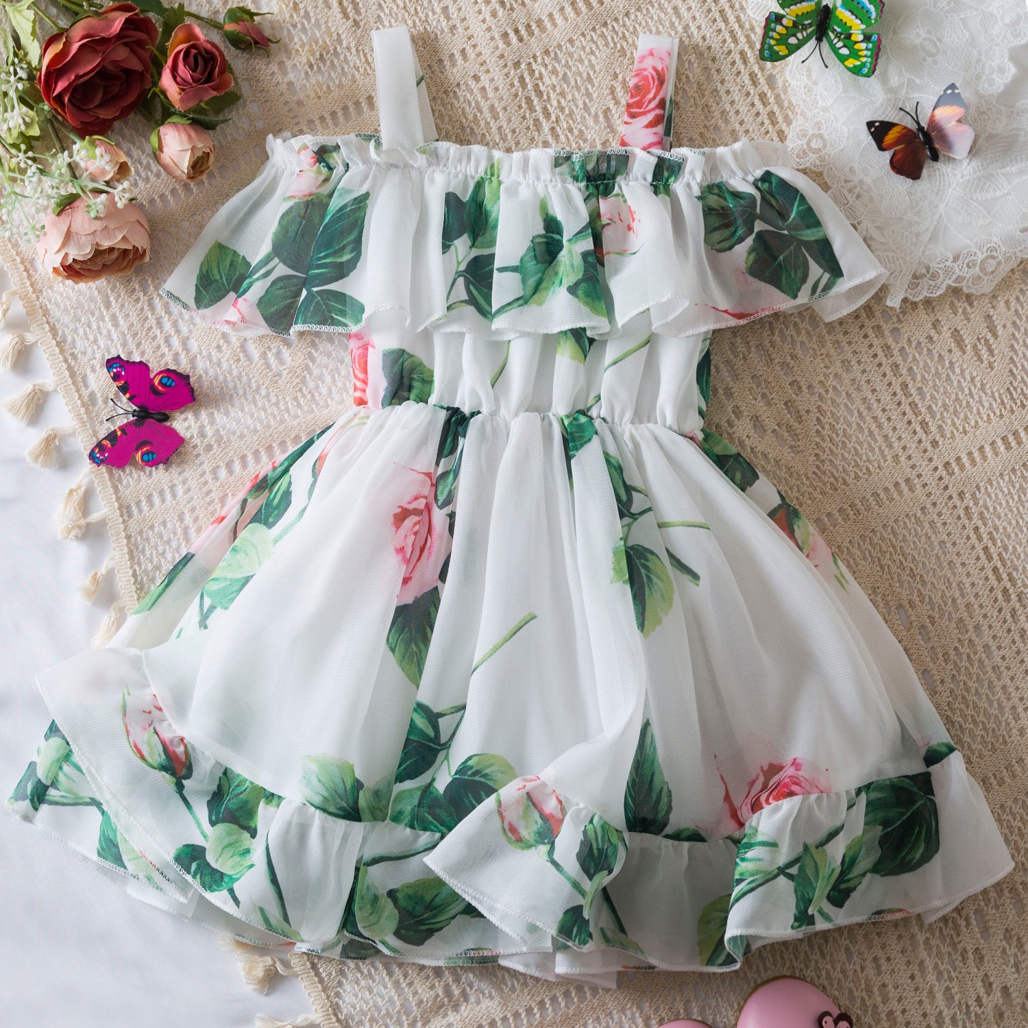 Rochie cu detalii Elarion Verde