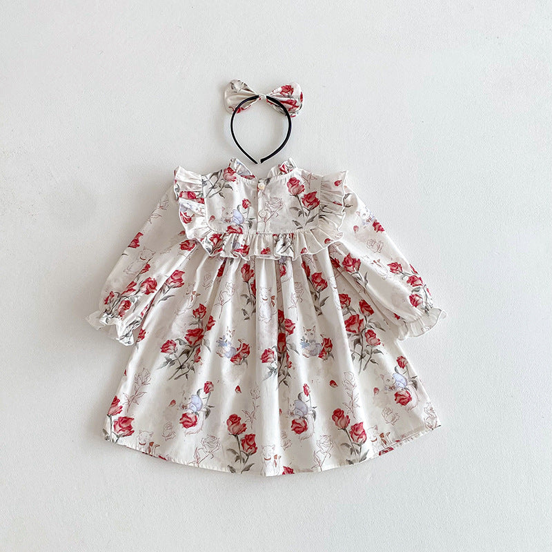 Rochie cu cordeluta Karyn Crem