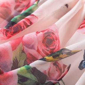 Rochie cu detalii Elarion Roz